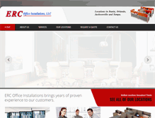 Tablet Screenshot of ercoffice.com